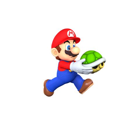 Mario Holding A Koopa Shell By Dizzyda On Deviantart