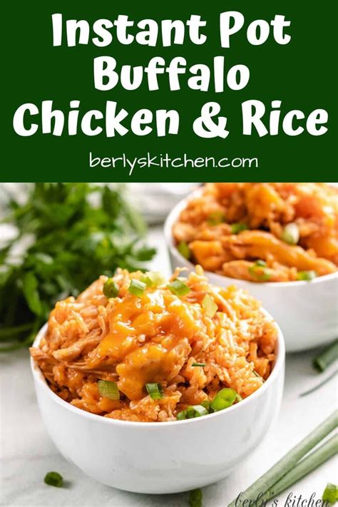 Cook on the meat setting for 20 minutes and then quick release once the 20 minutes is up. Easy Instant Pot Buffalo Chicken and Rice | Recipe | Buffalo chicken rice, Chicken tenderloin ...