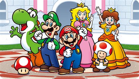 Mario And Friends Artwork Super Nintendo World By Supernintendisney