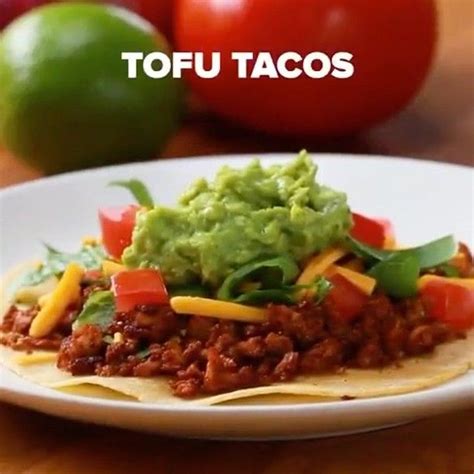 Most people fear using softish tofu because they think it'll fall apart. Vegan Recipe Videos on Instagram: "Tofu tacos by ...