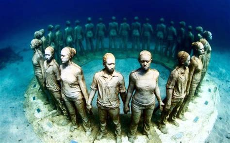 Underwater Sculpture Park In Caribbean Countries