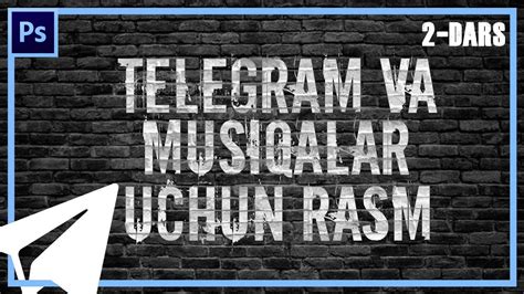 Telegram Kanal Va Musiqalar Uchun Rasm Tayyorlash Learn Make Repeat
