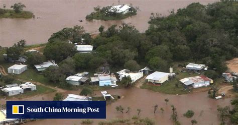 Thousands Evacuated After Cyclone Debbie Causes Severe Flooding In