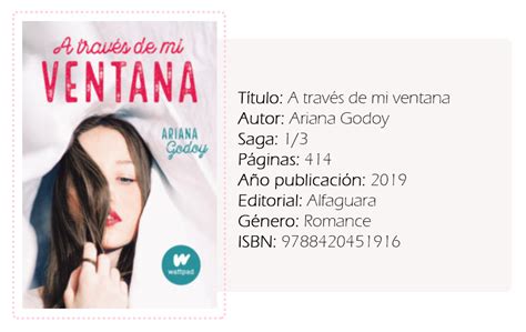 Reseña A Través De Mi Ventana Ariana Godoy ~ Noche Entre Libros 2