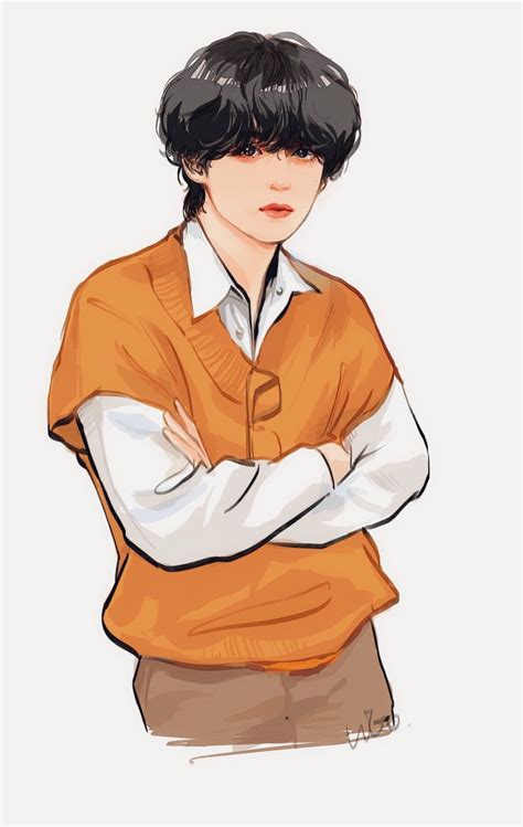 Kim Tae Hyung Cartoon