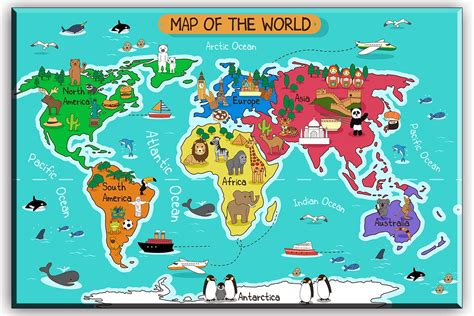 Top 10 Best World Map For Kids Reviews In 2021
