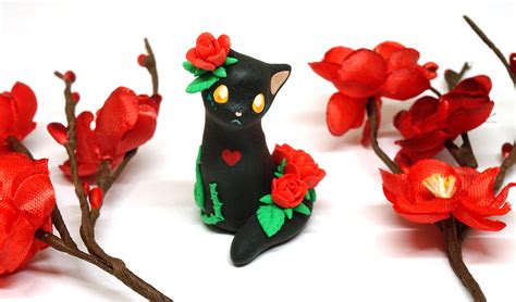 Black Rose Cat By Ailinn Lein On Deviantart