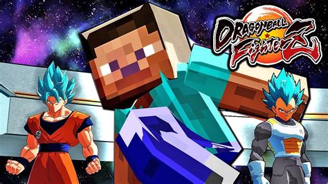 Dragon Ball Fighterz Pc Mods Minecraft Steve Mod Gameplay All