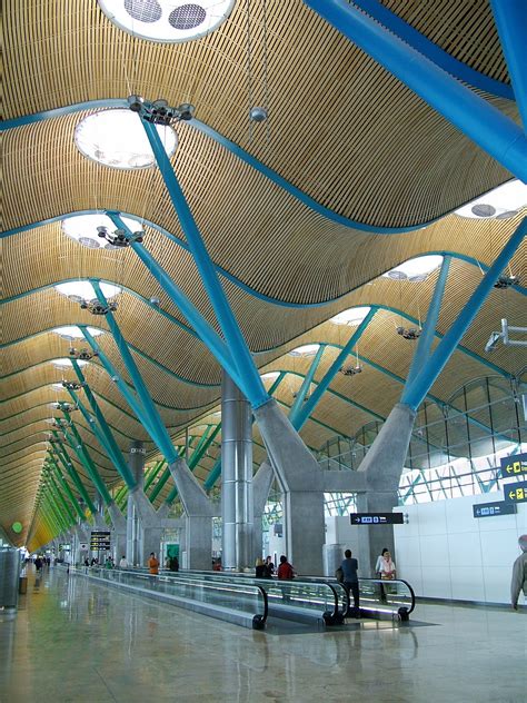Terminal Interior Airport Design Structure Architecture