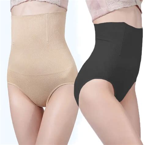 Women Shapewear Seamfree High Waist Slimming Control Briefs Tummy Tuck Bum Lift Control Panties