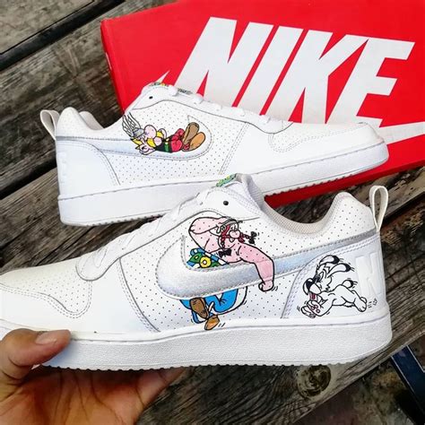 . 🗡️🛡️Asterix & Obelix 🛡️🗡️ . . . . . #customshoes #customsneakers #angelusdirect # ...