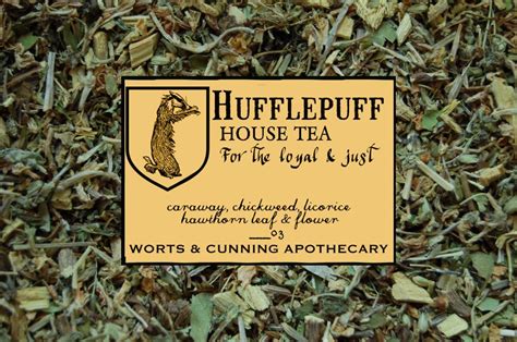 The Hufflepuff House Tea Is A Combination Of The Practical And