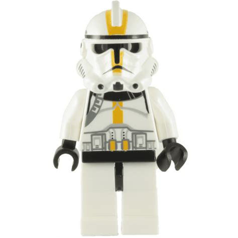 Lego Star Wars Clone Trooper Ep3 Yellow Markings No Pauldron Star