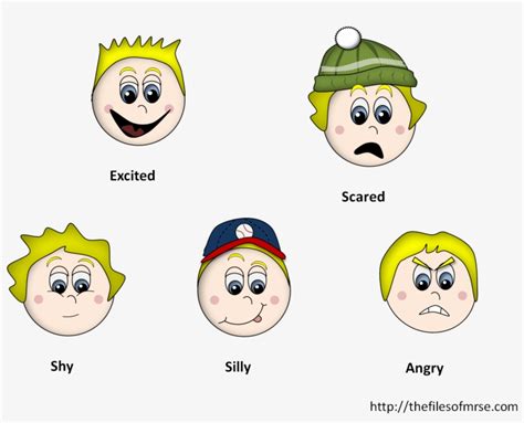 Emotional Clipart Child Emotion Different Emotions Clip Art