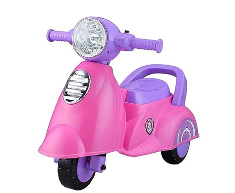 Joyride Star Balance Bike Toy Ride On With Musical Horn And Light