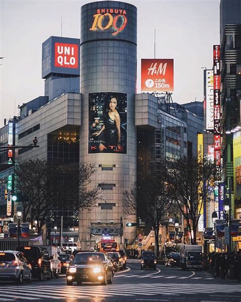 The Iconic Shibuya 109 Shopping Mall Nicknamed “marukyu” Lies At The