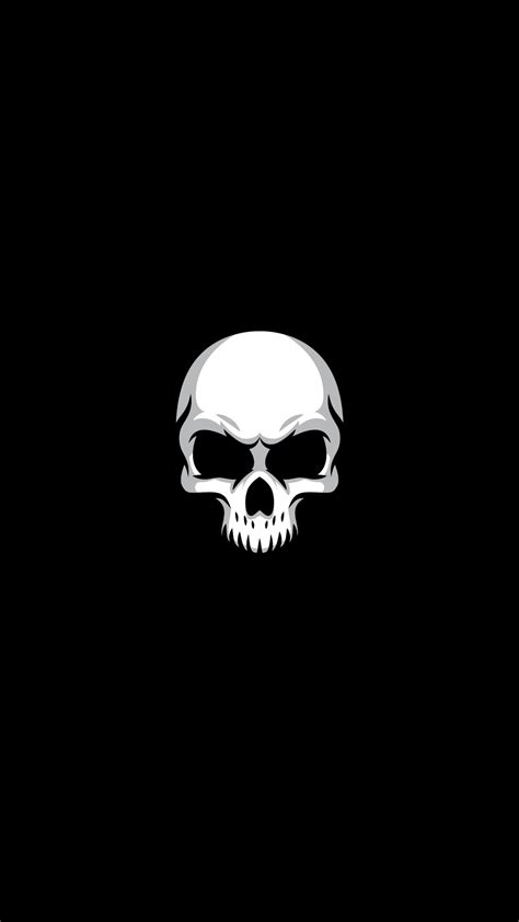 Black And White Skull Wallpapers Wallpaper Cave