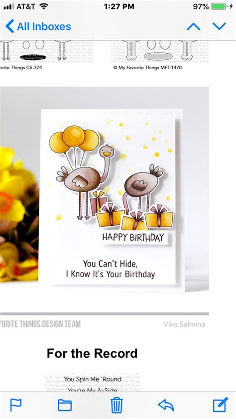 Pin By Elena Sordo On My Favorite Things Cards Its Your Birthday