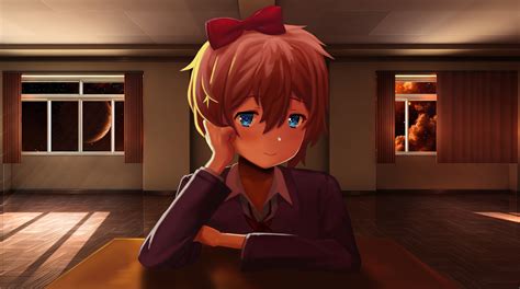 Doki doki literature club is a twisted survival horror game that plays with psychology by mixing a cute, innocent exterior with a dark, disturbing undercurrent. Doki Doki Literature Club Wallpapers