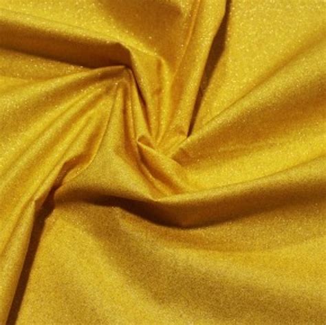 Gold Glitter Fabric Sparkle Crystal Cotton Fabric Metallic Etsy Uk