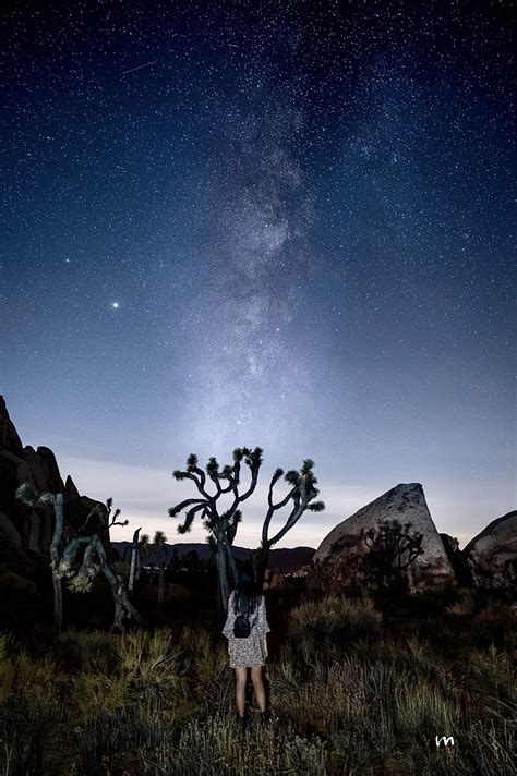 chasing the milky way in joshua tree national park — wuli times