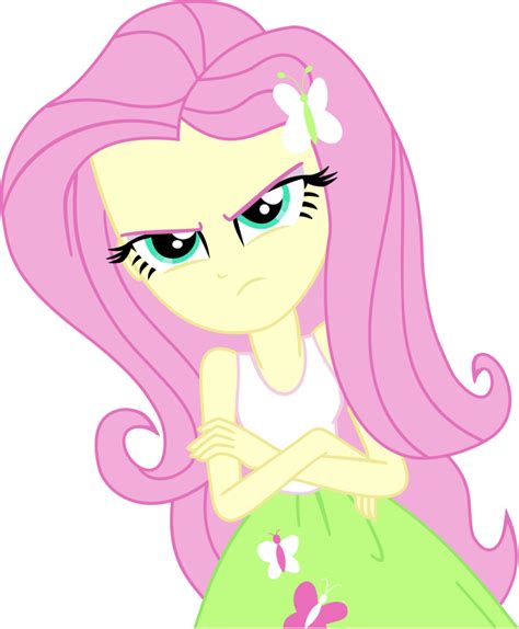 Angry Fluttershy Equestria Girl By Darksoul46 On Deviantart