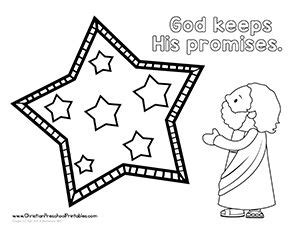 Free, printable coloring page about god guiding abraham. Abraham Bible Printables - Christian Preschool Printables ...