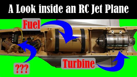 All Components Inside An Rc Model Jet Turbine Airplane Explained A