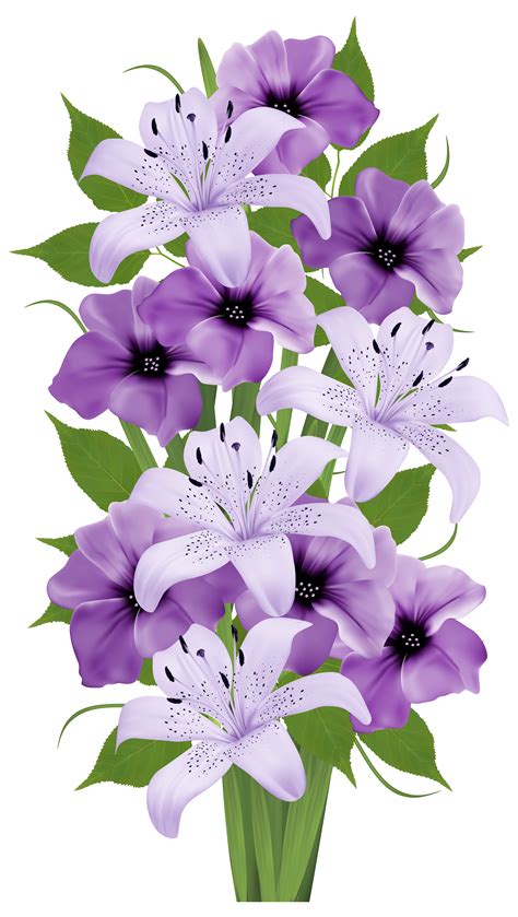 Edit and share any of these stunning flower vase clipart pics. Lavender clipart mauve flower, Lavender mauve flower ...