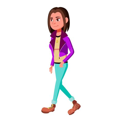 Teen Girl Poses Vector Girl Teen Expression Png And Vector With