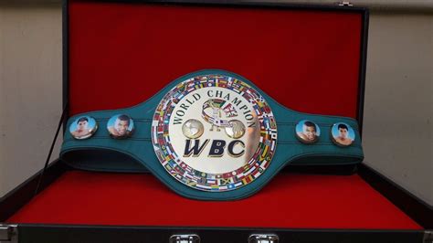 Wbc 3d Boxing Championship Belt Zees Belts