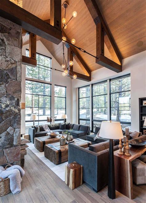 Cozy Mountain Retreat Welcomes Nature Inside Its Charming Rooms