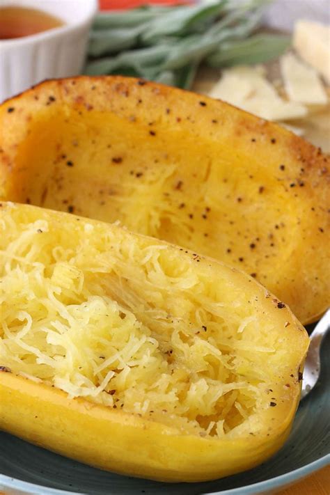 How To Bake Spaghetti Squash Healthy Delicious