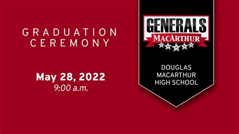 Macarthur High School Graduation 2022 Aldine Isd Youtube