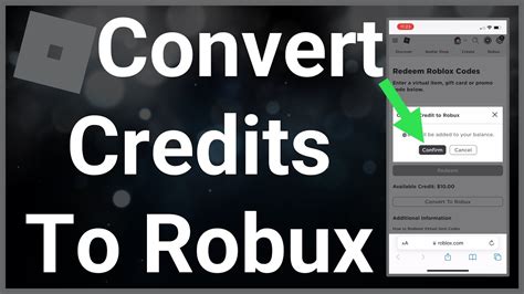 How To Convert Roblox Credit To Robux Youtube
