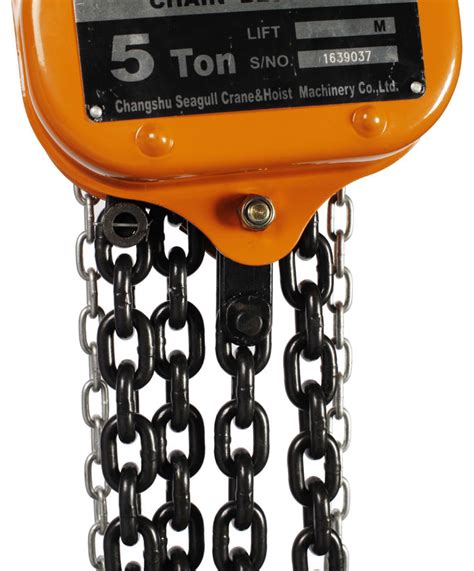 025t To 50t Manual Chain Block Hoist Chain With Export Standard