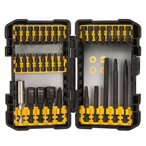 Dewalt Impact Ready Black Oxide Quick Connect Drill Bit Set 34 Pc