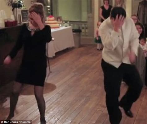 Groom And His Mother Break Into Dance Medley Featuring Gangnam Style To