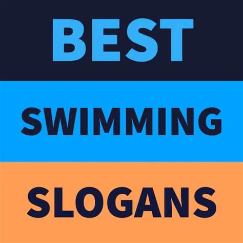 Best Swimming Slogans To Make A Splash