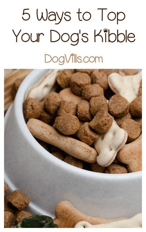 What Are The Best Dog Kibble Toppers Dog Food Recipes Homemade Dog