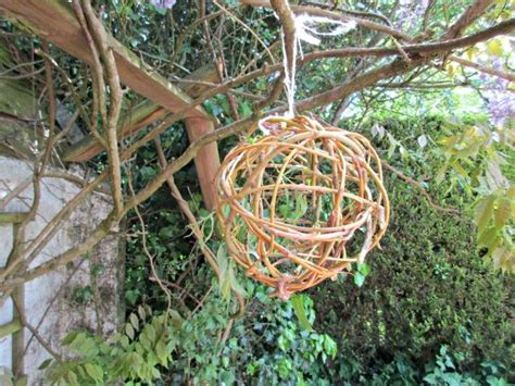 How To Make Easy Rustic Willow Balls • Craft Invaders Willow Wreath Willow Sticks Willow Crafts