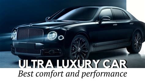 10 Ultra Luxury Cars With Great Sporty Performance Youtube