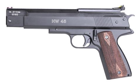 Weihrauch Hw45 Spring Powered Air Pistol The Hunting Edge Hunting