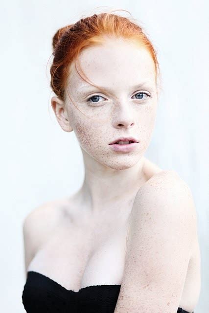 Gorgeous Red Hair Freckles Milky Skin Bliss