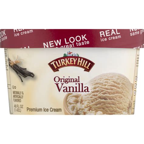 Turkey Hill Premium Ice Cream Original Vanilla 48 Oz Instacart