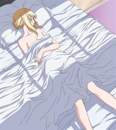 Kuroda Kazuya Silvia Van Hossen Princess Lover Screencap Bed Bed