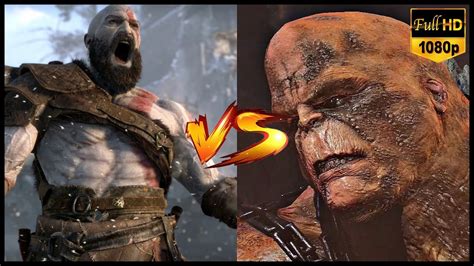 God Of War 3 Remastered Kratos Vs Cronos Boss Fight Youtube
