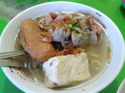 Bakso Tetel Sapi Pak No Gubeng Surabaya Lengkap Menu Terbaru Jam