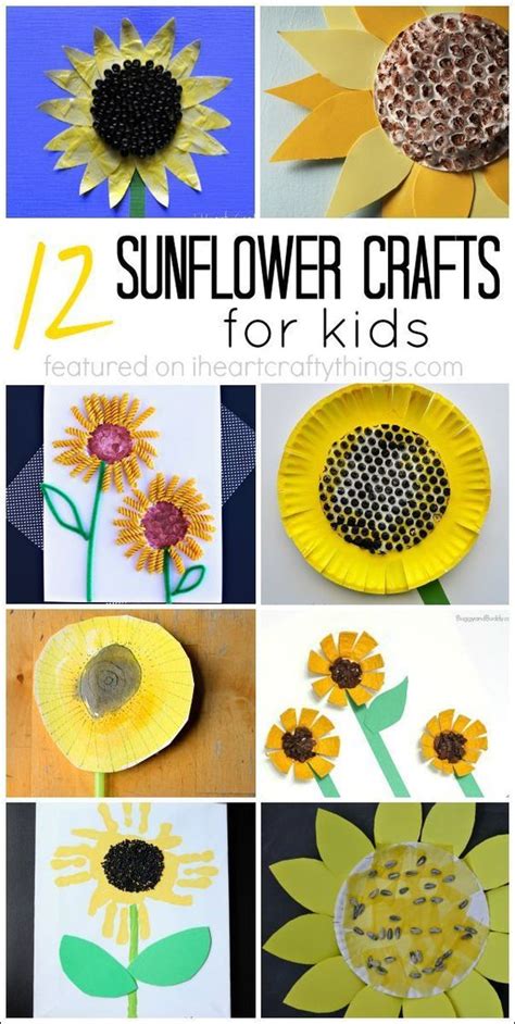 Sunflower Crafts Crafts For Kids And Summer Kid Crafts On