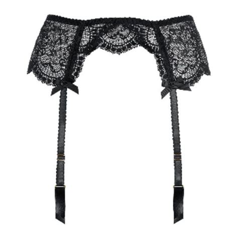l agent by agent provocateur vanesa black suspender belt 3 335 rub liked on polyvore featuring